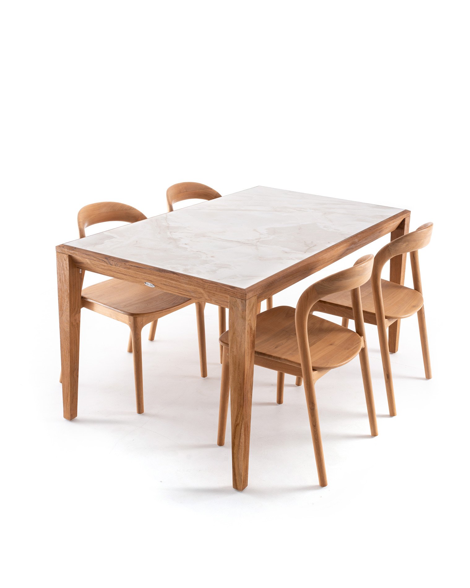 ASTRA DINING TABLE & NEVA DINING CHAIR WOODEN SEAT